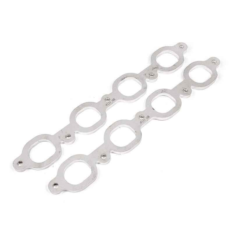 Chevrolet LT4 Exhaust Flange - Stainless Works - Port Matched, 304 Stainless Steel, 1-7/8 Chevrolet LT4 Exhaust Flange - Stainless Works - Port Matched, 304 Stainless Steel, 1-7/8